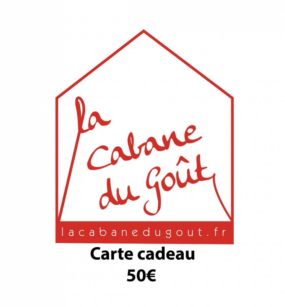 Carte Cadeau 50 €