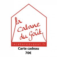 Carte Cadeau 70 €