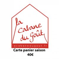 Carte panier de saison 40 €